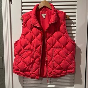 Jcrew quilted vest